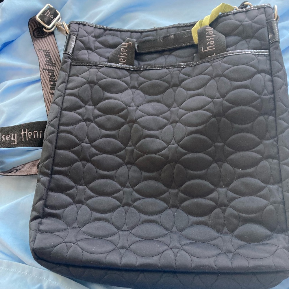 Chelsey Henry Quilted Laptop Crossbody Bag​​